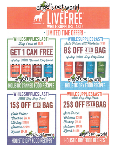 Pet food, Dog food, Angels Pet World