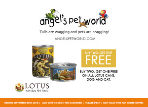Lotus Dog and Cat Cans