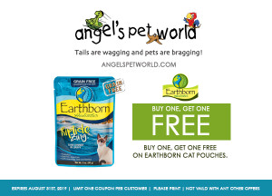 Earthborn Cat Pouches Buy one, get one free on Earthborn Cat Pouches