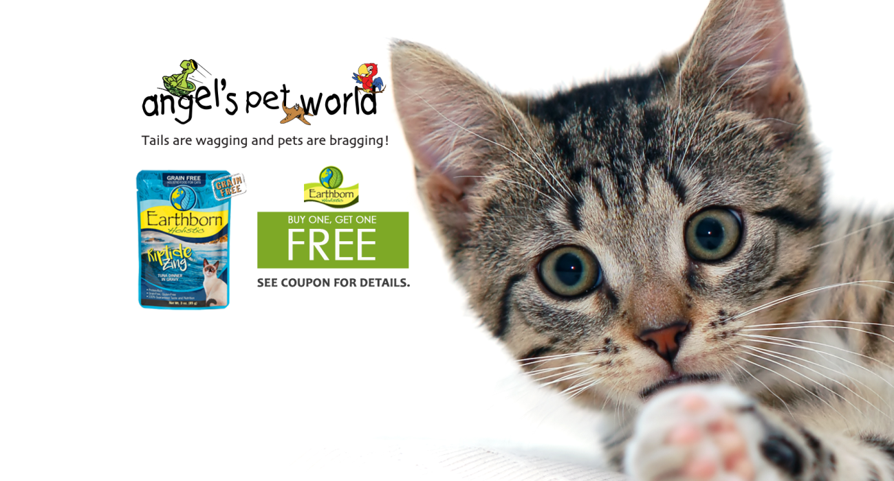 Earthborn Cat Pouches Buy one, get one free on Earthborn Cat Pouches